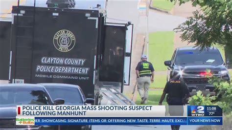 Suspect in 4 Georgia deaths killed in shootout with police; 3 officers wounded, authorities say